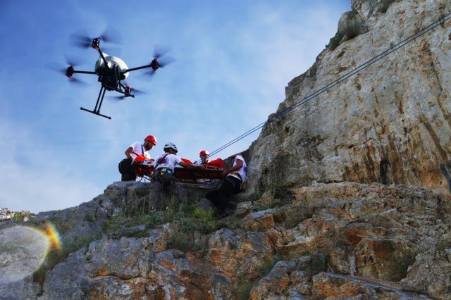 Drone Mountain Rescue